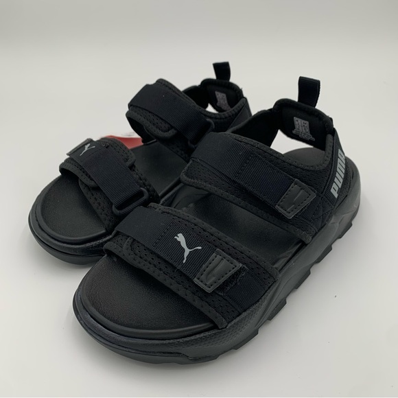Puma RS Sandal Black - Picture 1 of 6